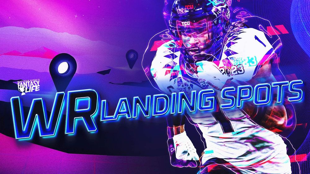 Top 2023 Fantasy WR Landing Spots