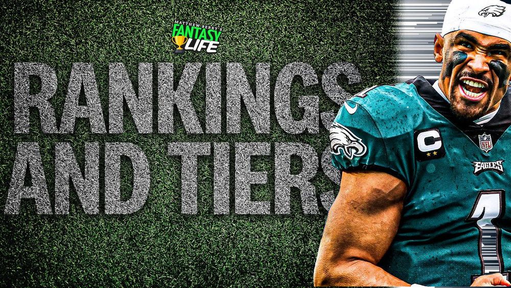 Fantasy Football Rankings & Tiers. Week 17