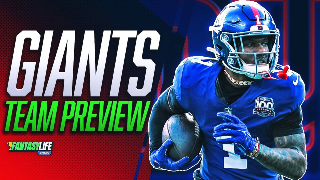 Draft These 3 Giants in Fantasy Football (And 2 Late-Round DARTS? 🎯)
